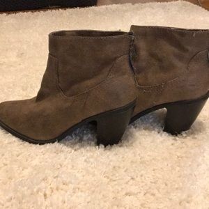 Brown booties
